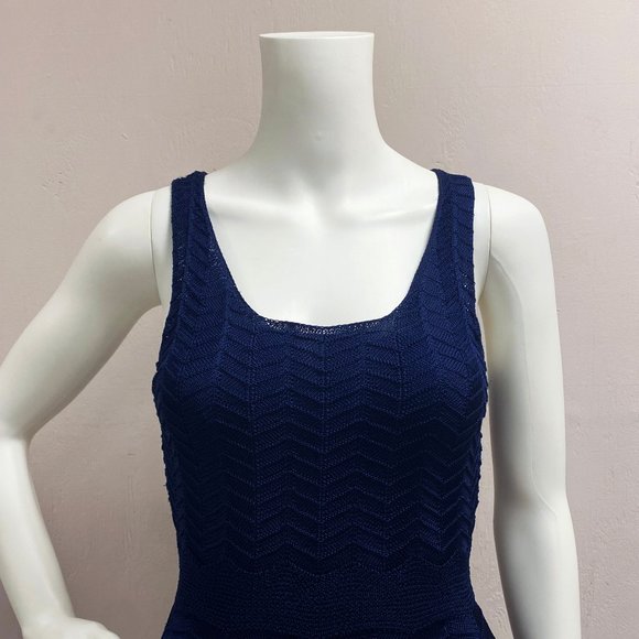 Ralph Lauren Navy Maxi Sweater Dress - Picture 2 of 11